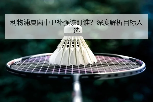 利物浦夏窗中卫补强该盯谁？深度解析目标人选
